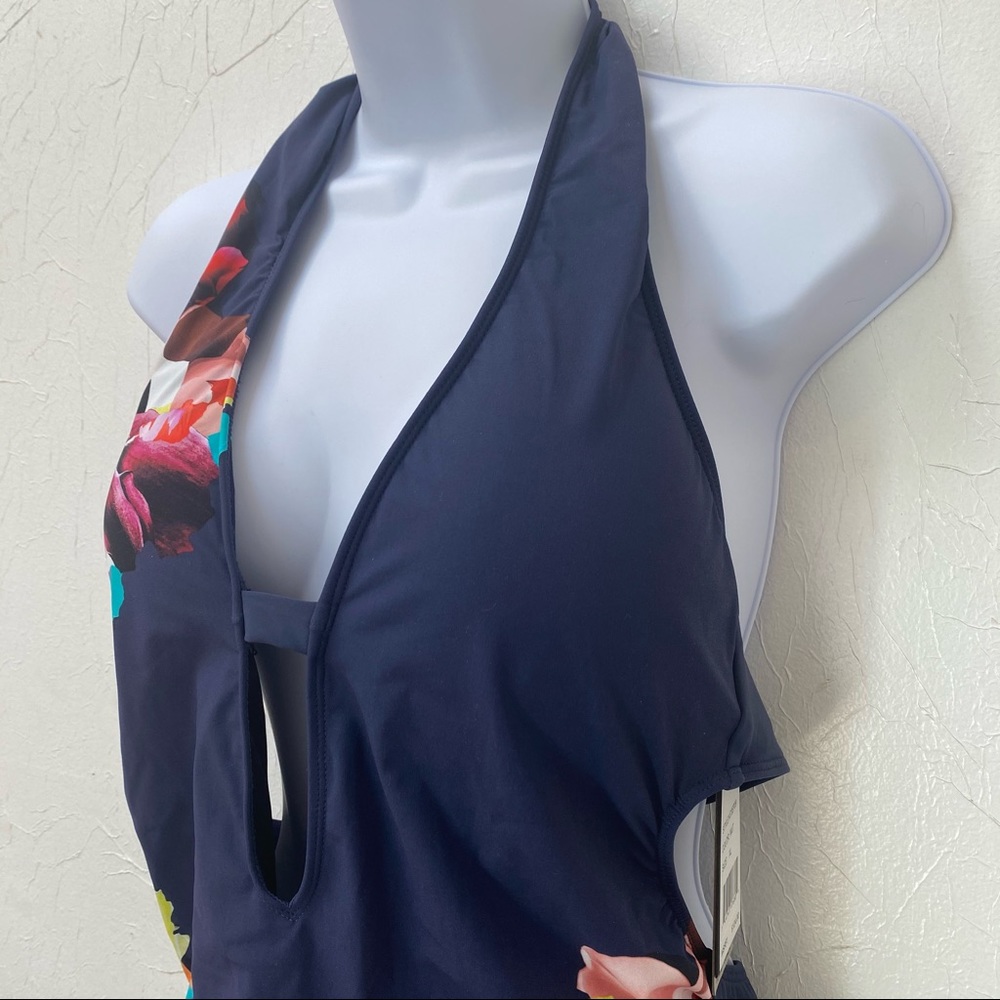 Kenneth Cole One Piece Tummy Toner Swimsuit NWT - Picture 3 of 13